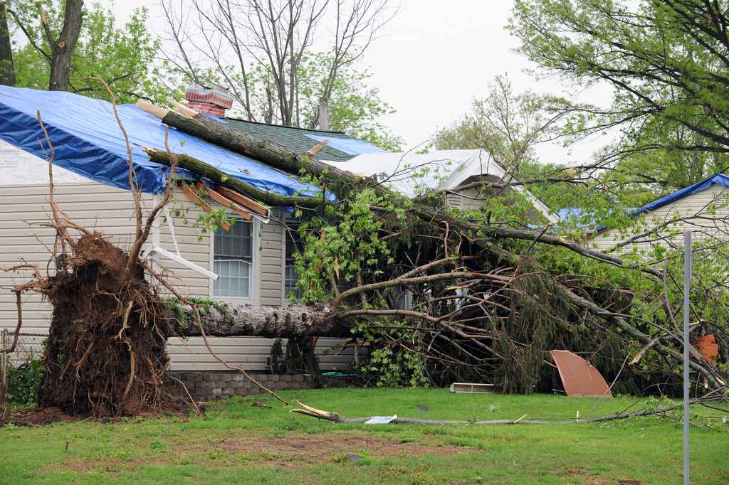 trusted storm damage roof repair company Salina, KS