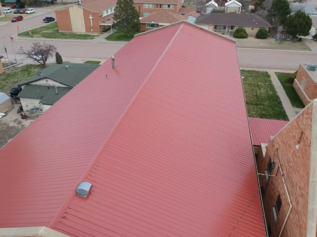 commercial metal roofing in Salina