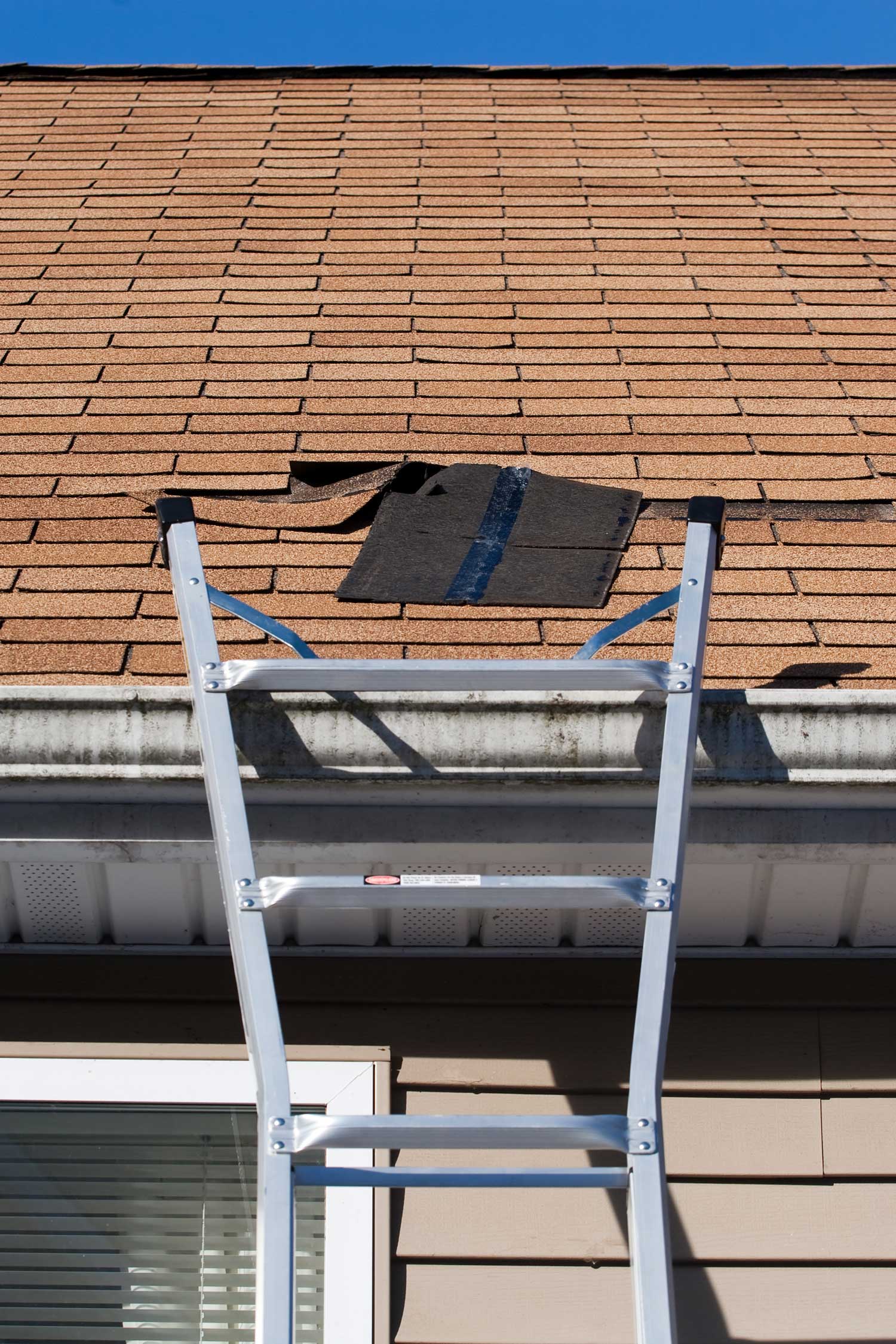 roof wind damage in Salina