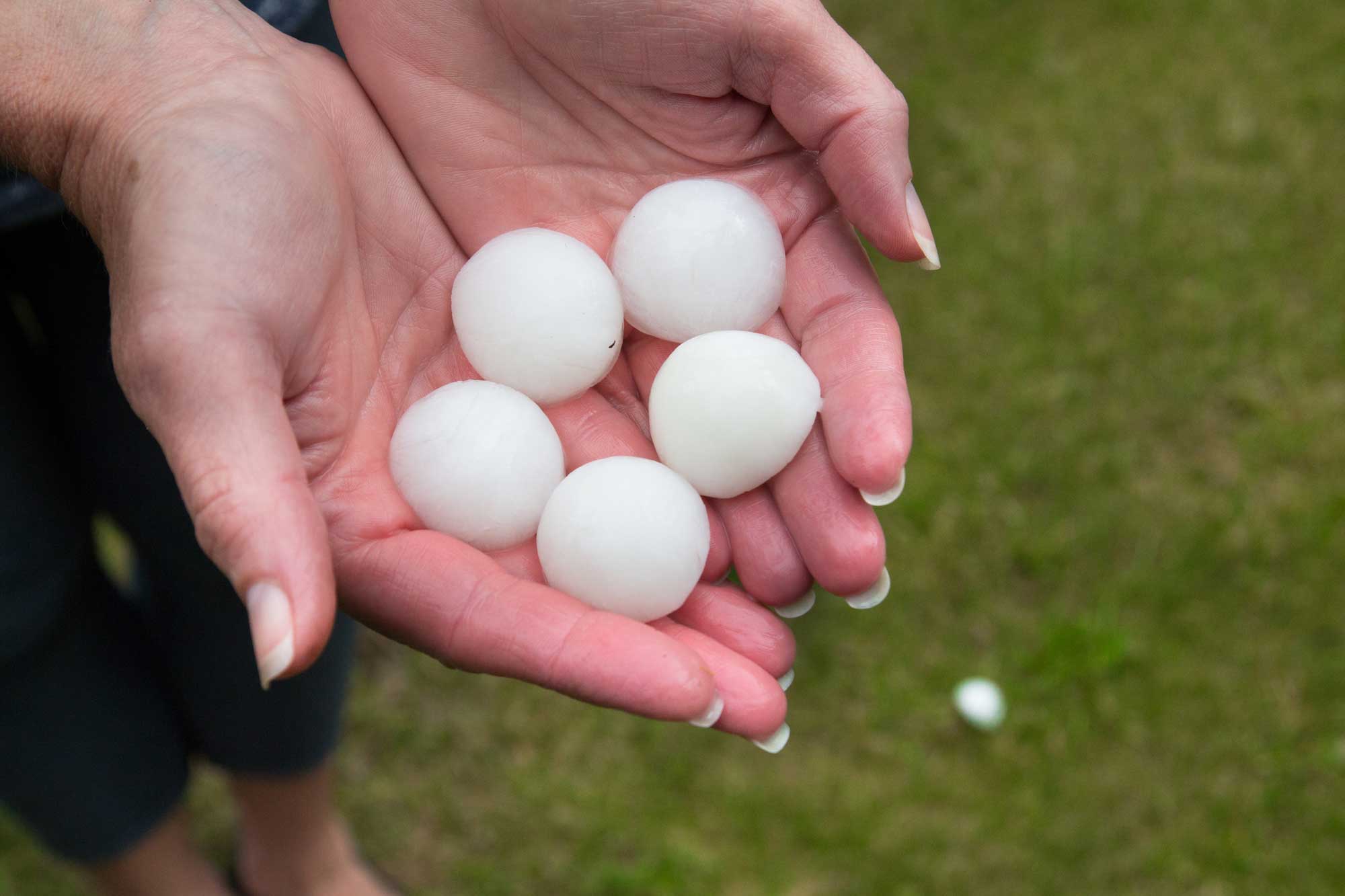 dangers of hail, roof hail damage, home hail damage, Salina